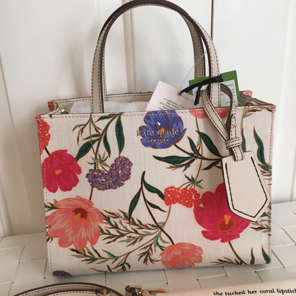 NWT Kate spade Thompson street fabric sam bag - Picture 2 of 6